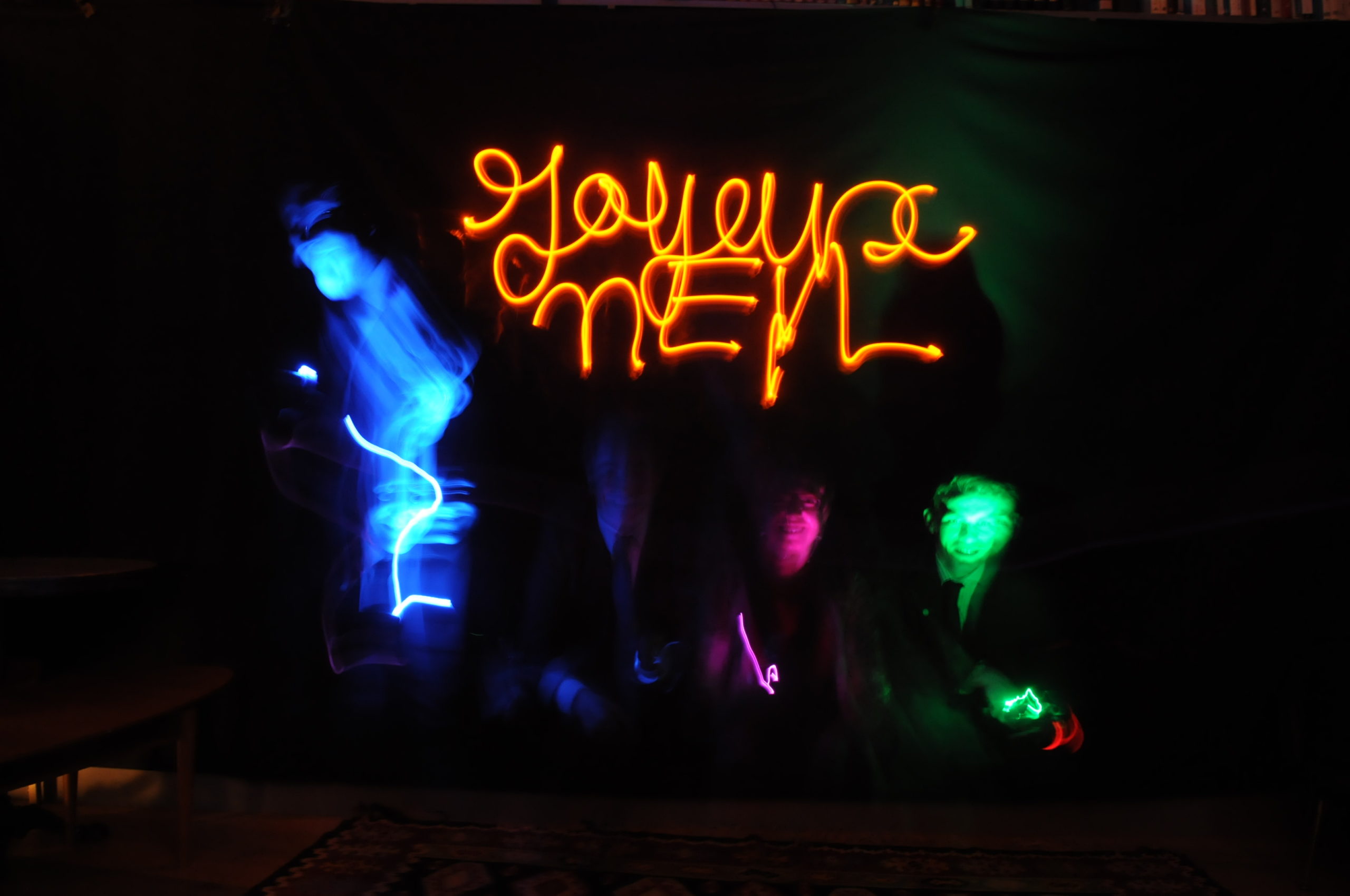 joyeux noel fete entreprise xmas party christmas party light painting