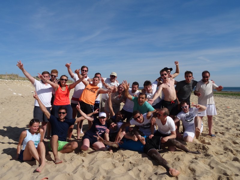 séminaire lande cohésion fun équipe teambuilding beach party olympiades challenge sportif