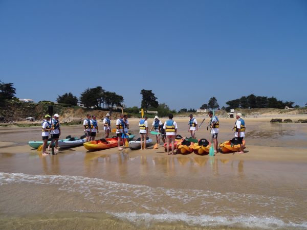 activité nautique canoe kayak ile d'yeu séminaire entreprise