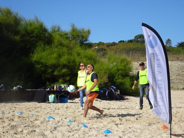 beach party olympiades séminaire entreprise belle ile