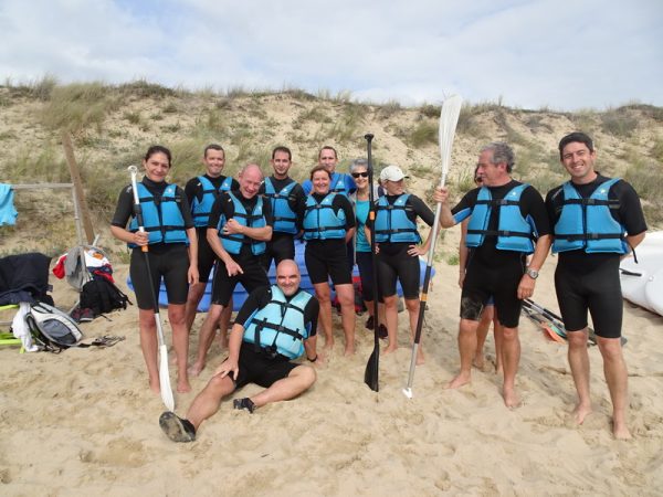 challenge terre et mer paddle teambuilding séminaire d'entreprise ile de ré la rochelle