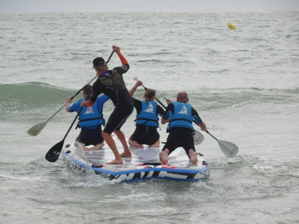 challenge nautique équipe paddle teambuilding séminaire d'entreprise ile de ré la rochelle