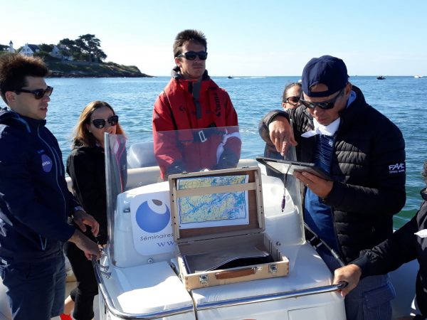 challenge nautique zodiac teambuilding golfe du morbihan Ile aux Moines - Ile d'Arz