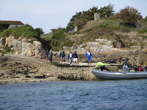 découverte ile de groix rallye zodiac teambuilding séminaire