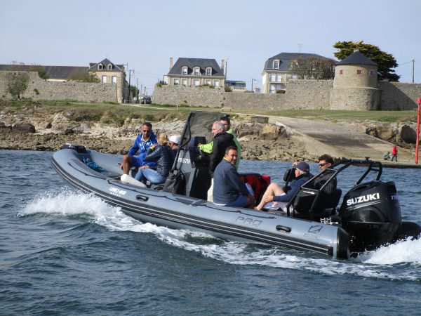 ile de groix découvrir bateau zodiac teambuilding séminaire