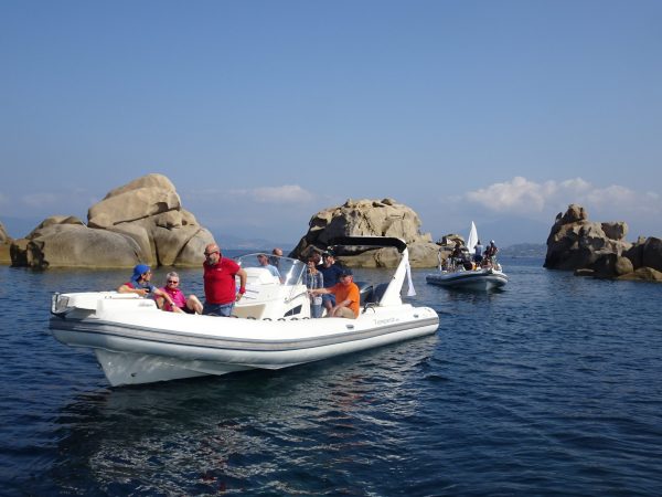 rallye nautique semi rigide zodiac teambuilding corse