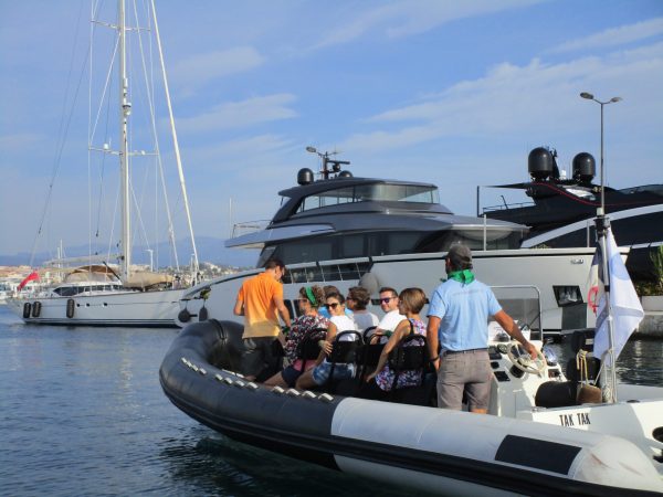 cannes ile st honorat ile sainte marguerite iles de lérins séminaire rallye nautique zodiac