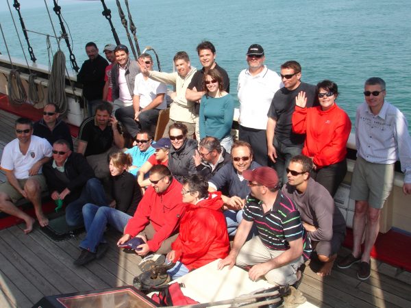 croisière vieux gréement saint malo ile de cézembre cohésion teambuilding séminaire