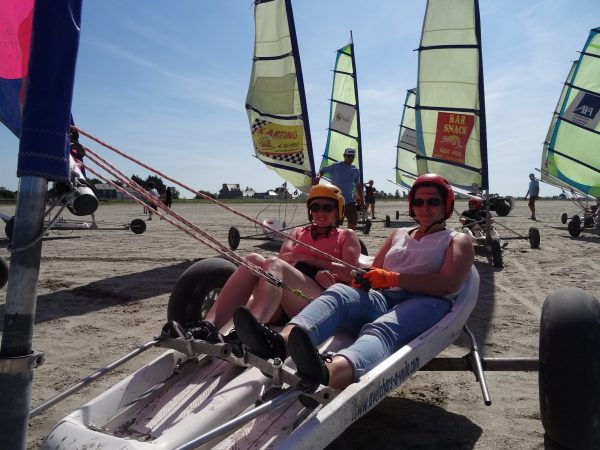 activité char a voile plage saint malo teambuilding séminaire