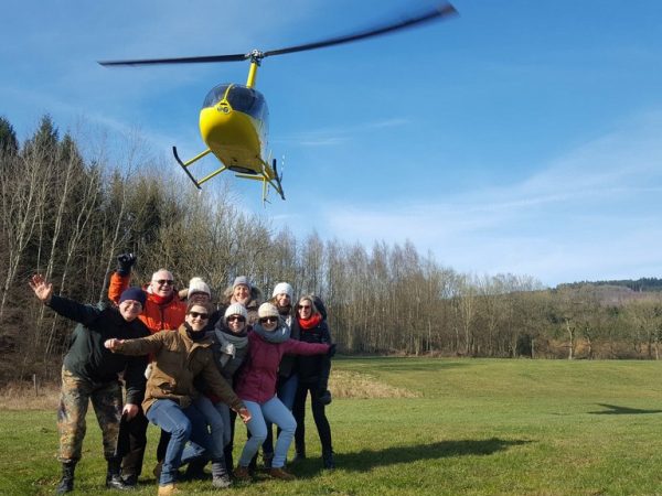 teambuilding hélicoptère vol séminaire entreprise rallye air