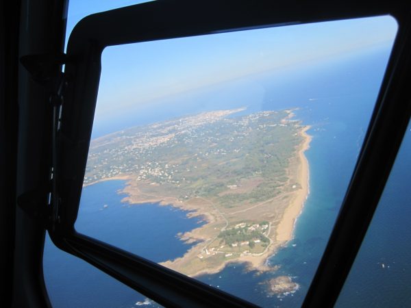 ile d'yeu vue du ciel activité hélicoptère sensation teambuilding