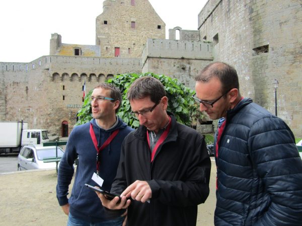 tablette tactile numérique city gaming teambuilding saint malo ile de cézembre jeu digital