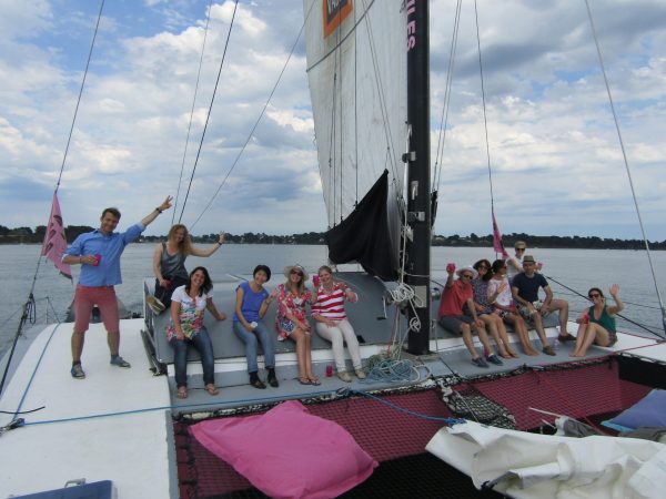 catamaran croisière teambuilding séminaire saint malo ile cezembre