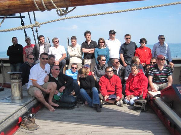 vieux gréement croisière ile de cézembre saint malo cohésion teambuilding séminaire