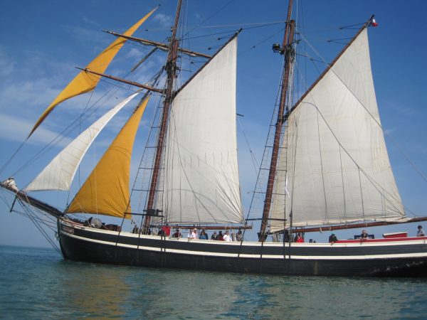 vieux gréement activité nautique teambuilding sain malo ile de cézembre