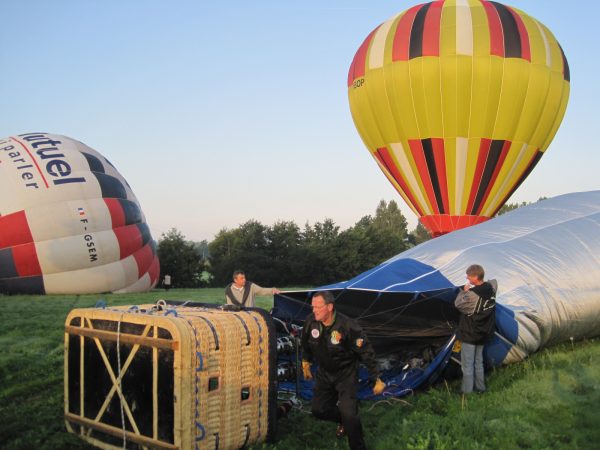 vol montgolfière mont saint michel teambuilding matin ou soirée avec insularis