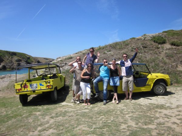 rallye méhari teambuilding cohésion séminaire belle ile