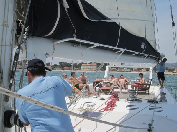 croisière en mer cohésion teambuilding Ile de Porquerolles - Ile Port-Cros - Ile du Levant