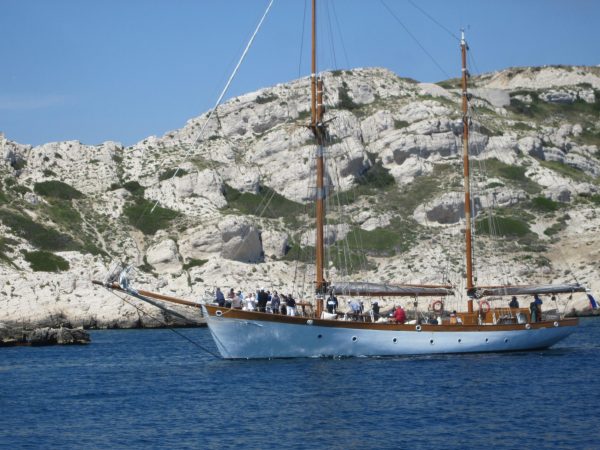 séminaire entreprise teambuilding croisière vieux gréement découverte Les Calanques - Marseille - Cassis - Iles Frioul