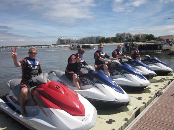 teambuilding jet ski aventure découverte Bassin d'Arcachon - Cap Ferret - Banc d'Arguin - Ile aux Oiseaux