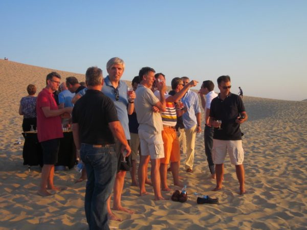 soirée d'entreprise coucher du soleil dune découverte Bassin d'Arcachon - Cap Ferret - Banc d'Arguin - Ile aux Oiseaux