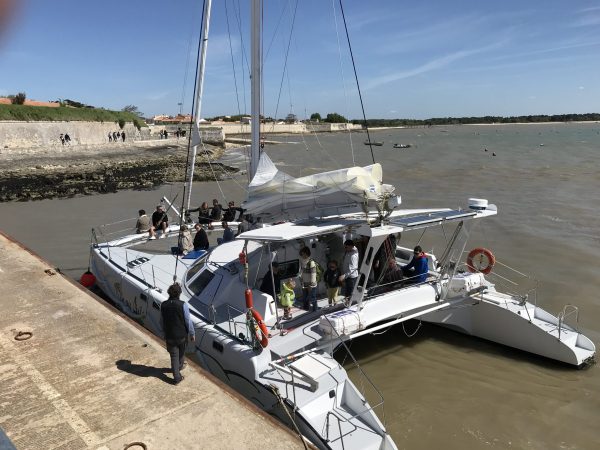 Ile d'aix séminaire incentive teambuilding croisière catamaran