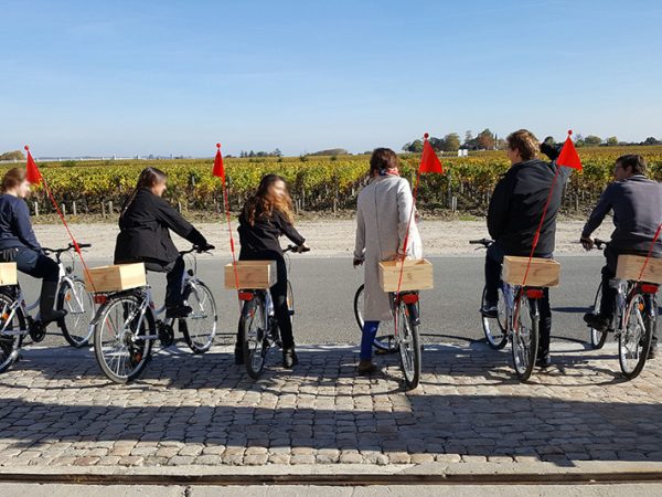 séminaire Bordeaux incentive vignoble bordelais rallye vélo dégustation