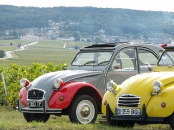 rallye 2CV 4L vignoble champagne séminaire