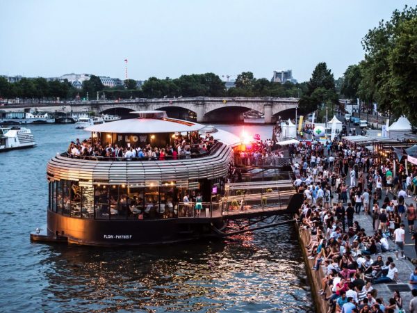 soirée entreprise quai paris croisière péniche