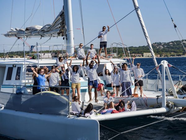 teambuilding croisiere maxi catamaran