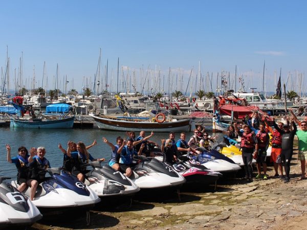 teambuilding jet ski